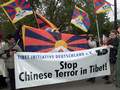 Demonstration gegen China in Tibet